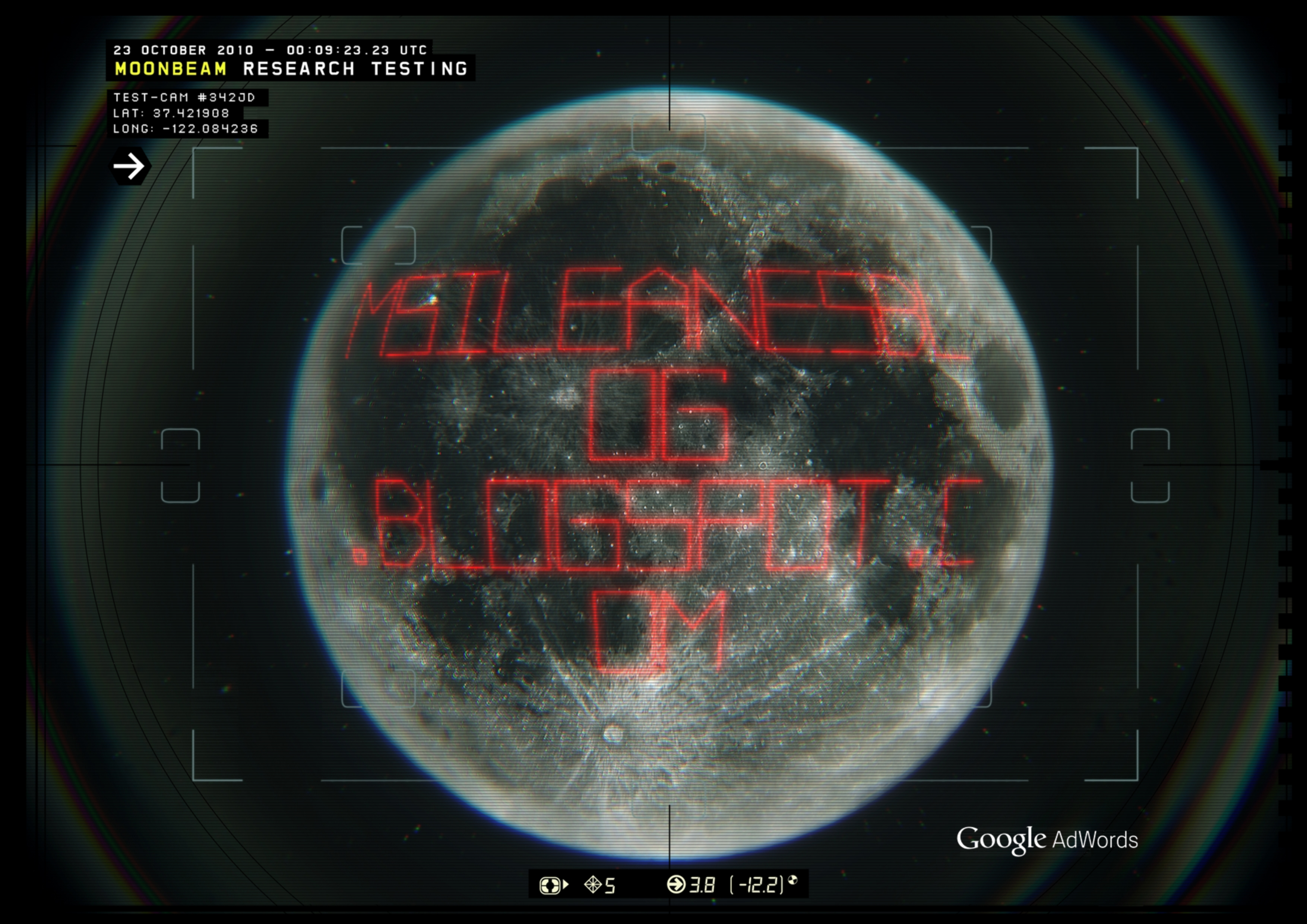 Google Wrote My Name on the Moon