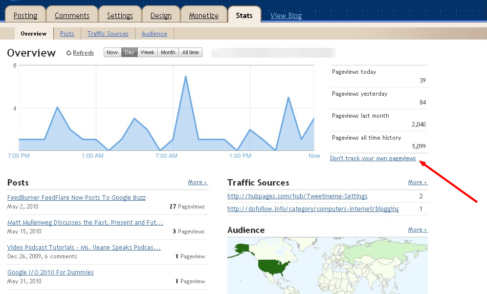 BloggerStats Blogger In Draft Stats