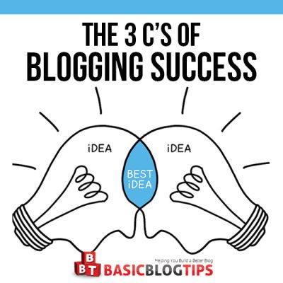 The 3 C's of Blogging Success