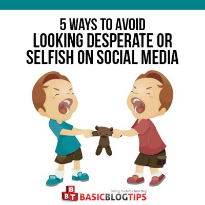 How to avoid being selfish on social media
