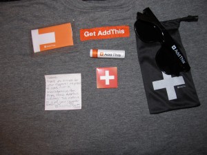 AddThis Schwag