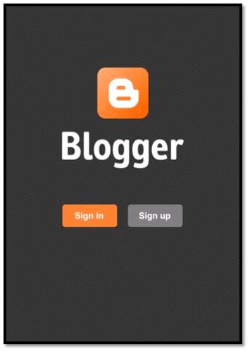 Blogger iPhone apps
