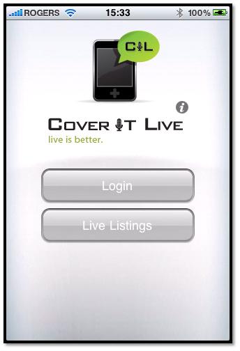 cover it live for iPhone