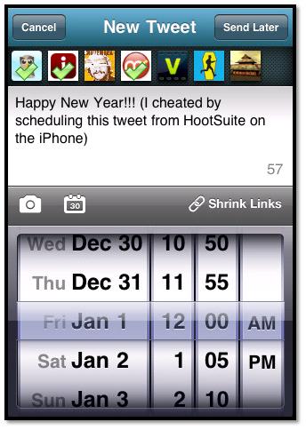 HootSuite iPhone apps
