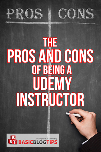 The Pros And Cons Of Being A Udemy Course Instructor